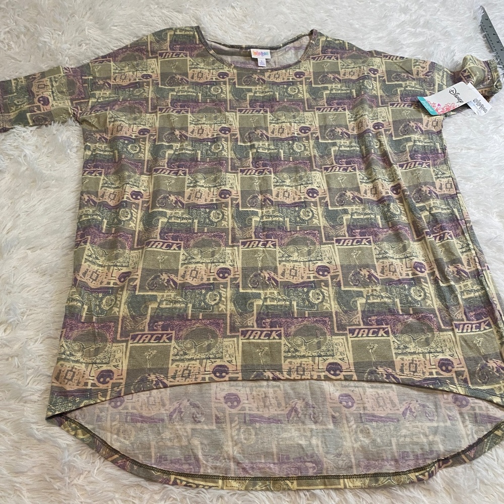 NWT LulaRoe x Disney Jack Skellington Soft Shirt